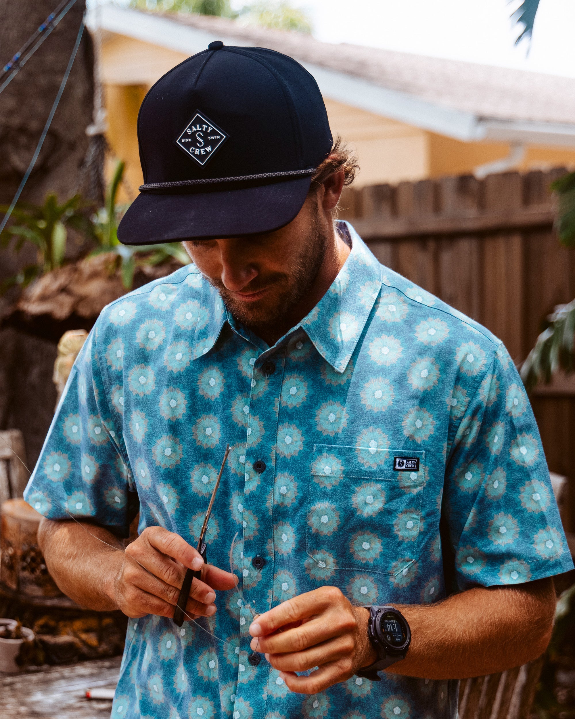 Salty Crew CREW SS BUTTON UP