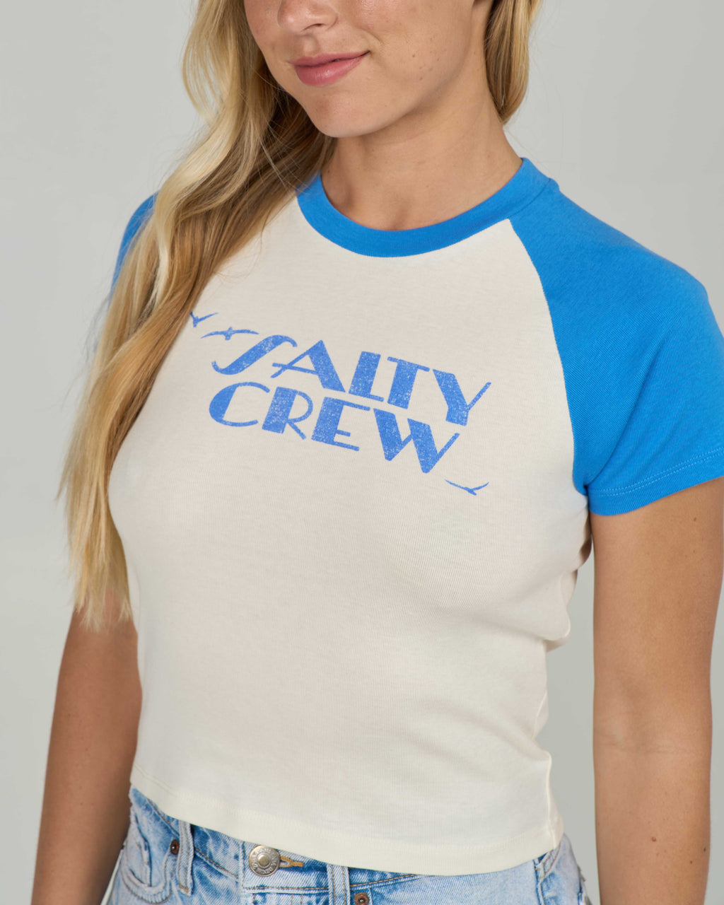 Salty Crew SAILOR DELIGHT RAGLAN TEE