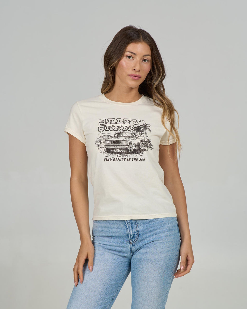 Salty Crew TRUCK STOP MODERN TEE