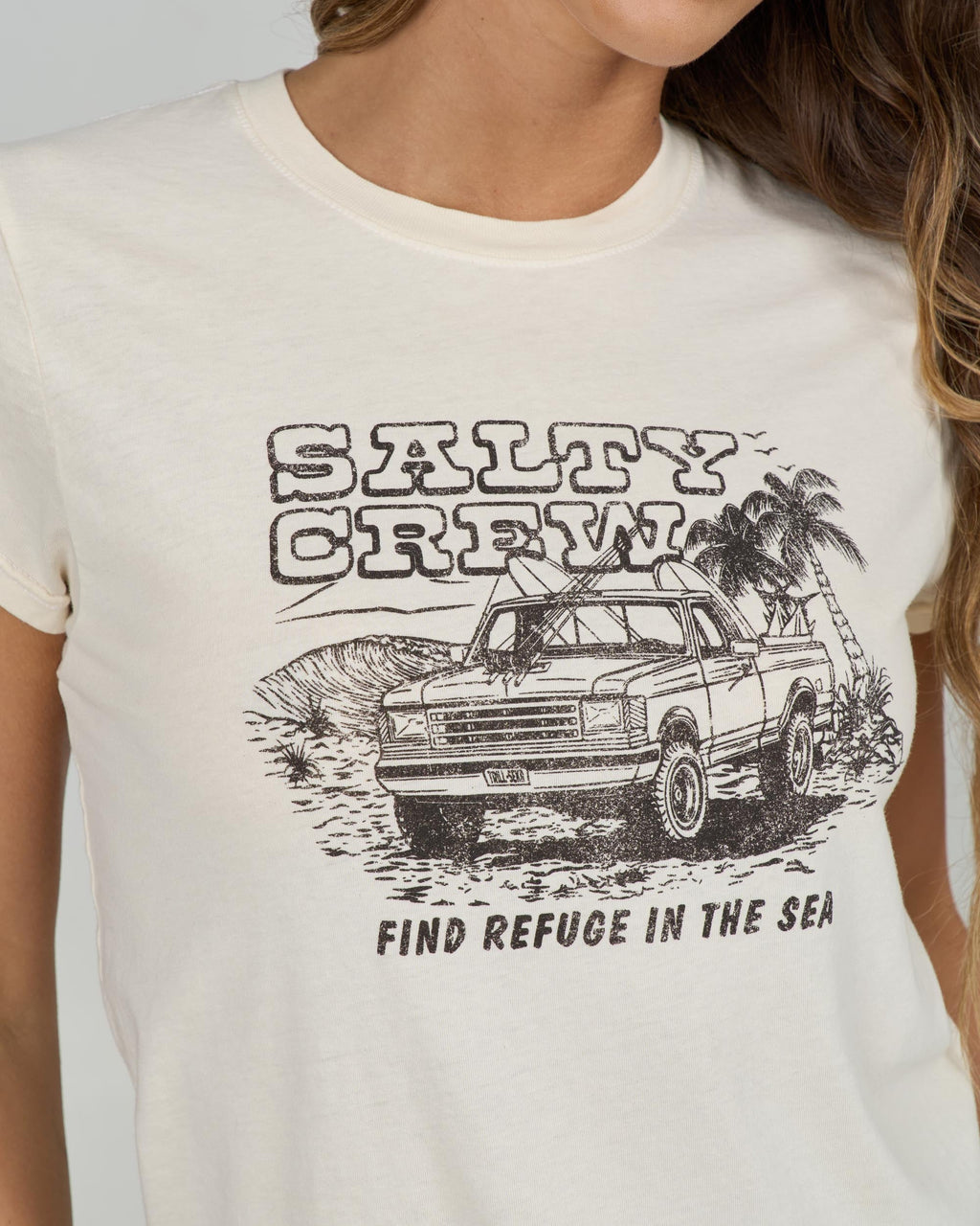 Salty Crew TRUCK STOP MODERN TEE
