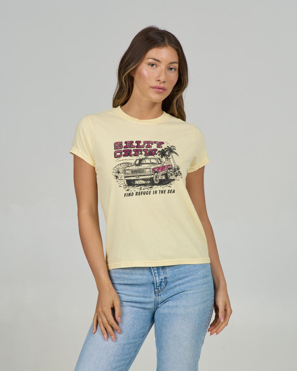 Salty Crew TRUCK STOP MODERN TEE