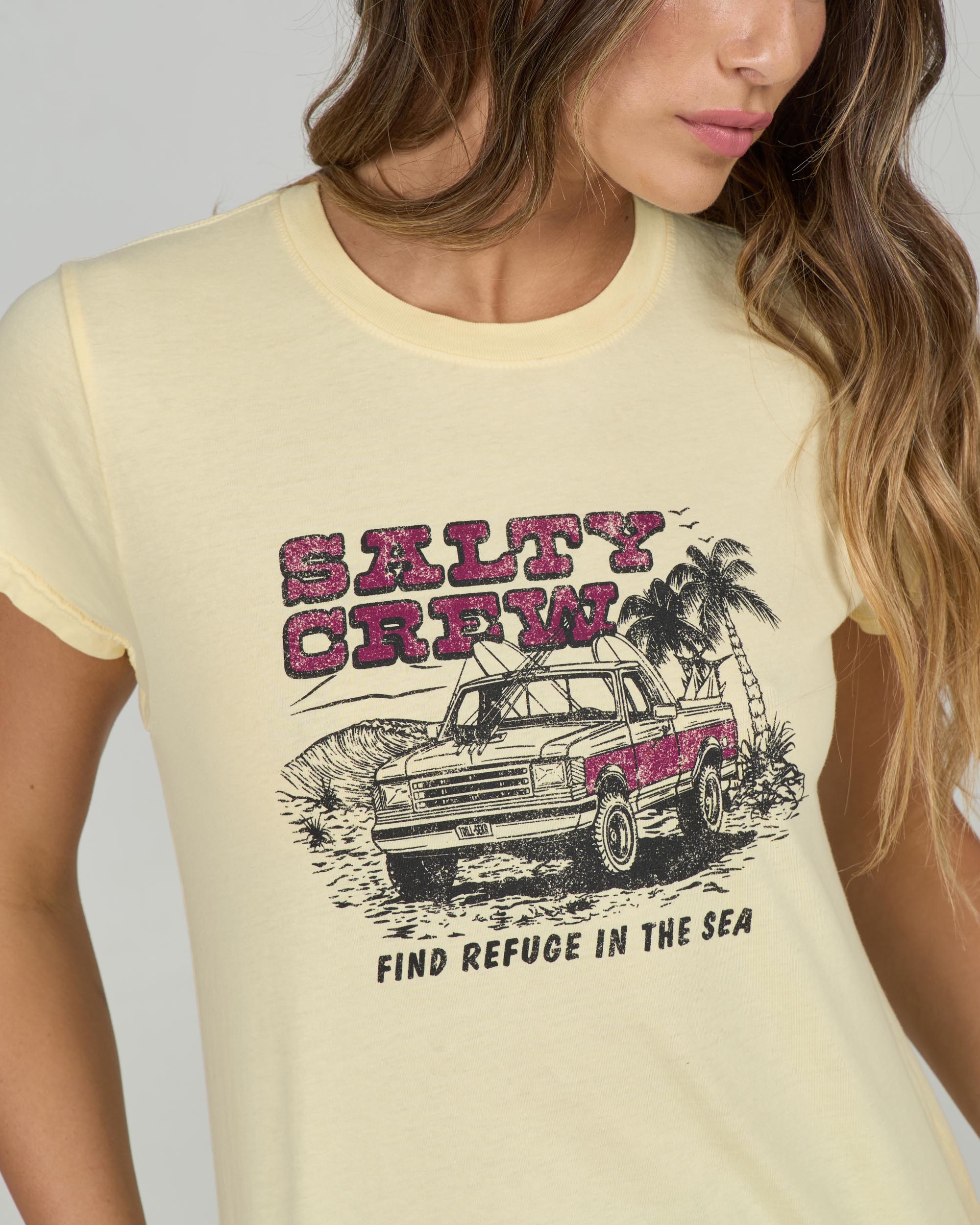 Salty Crew TRUCK STOP MODERN TEE