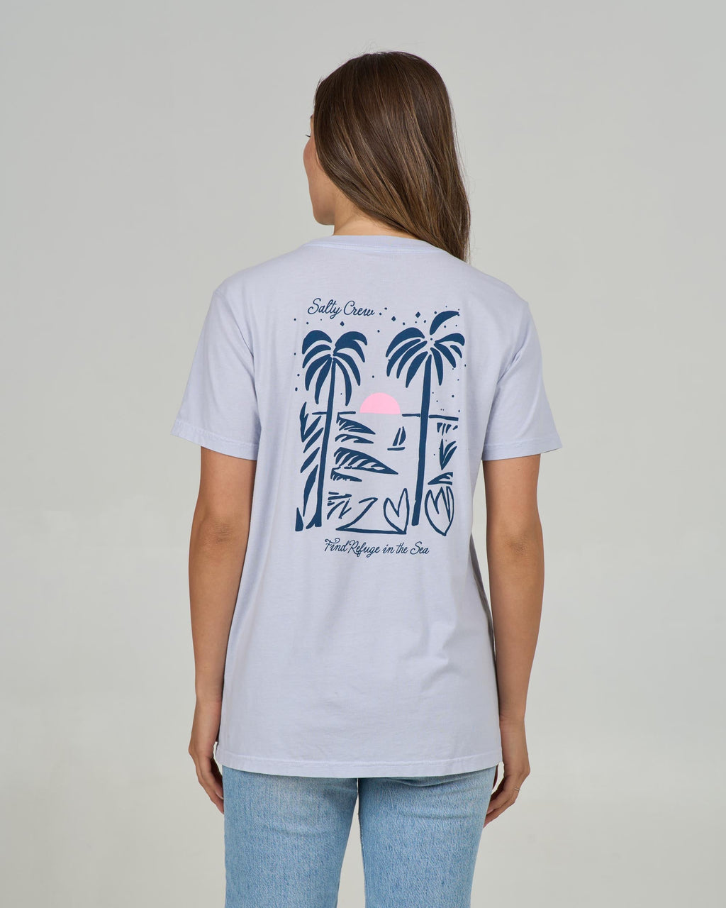 Salty Crew GEO PALM B.F. TEE