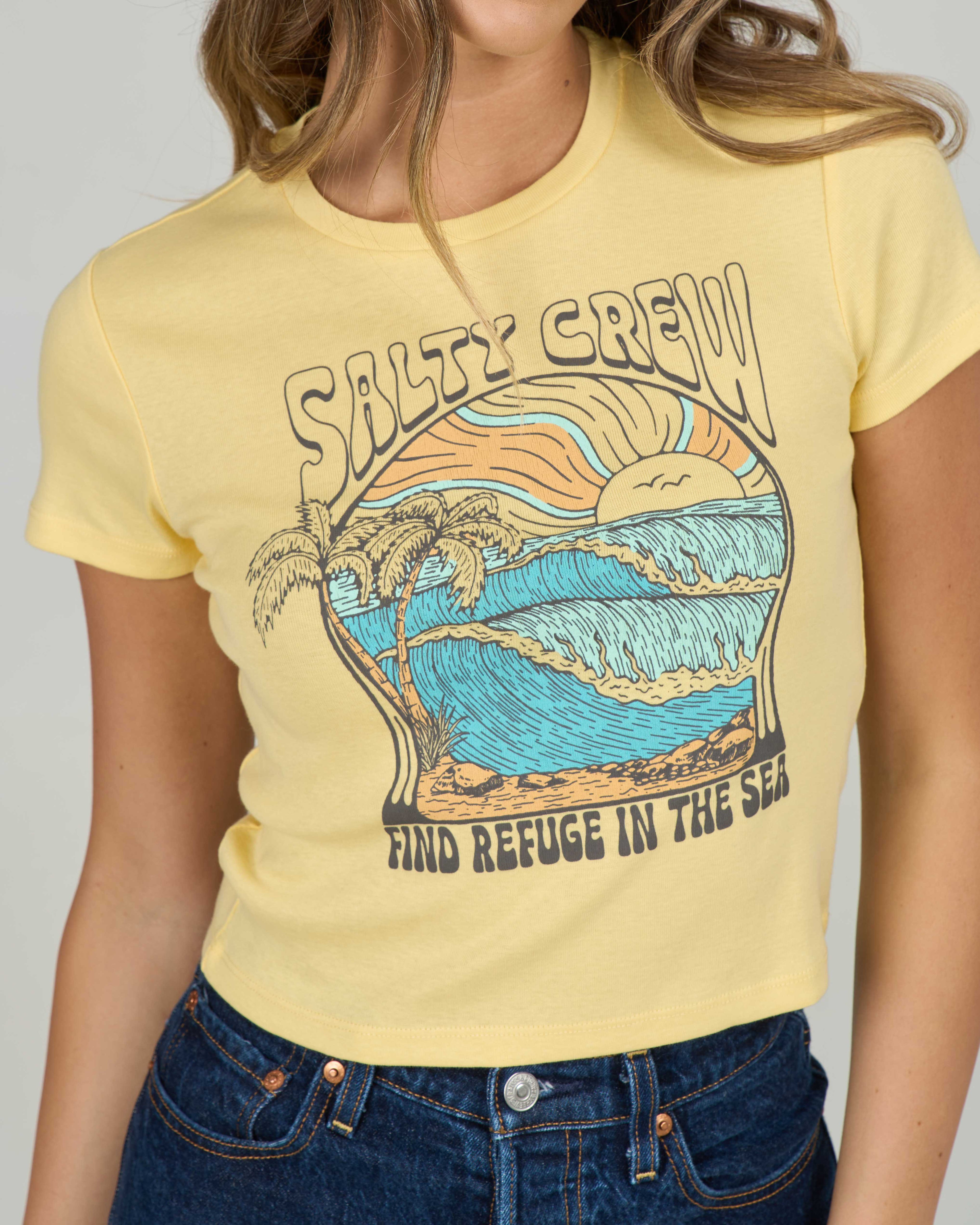 Salty Crew KEYHOLE BABY TEE
