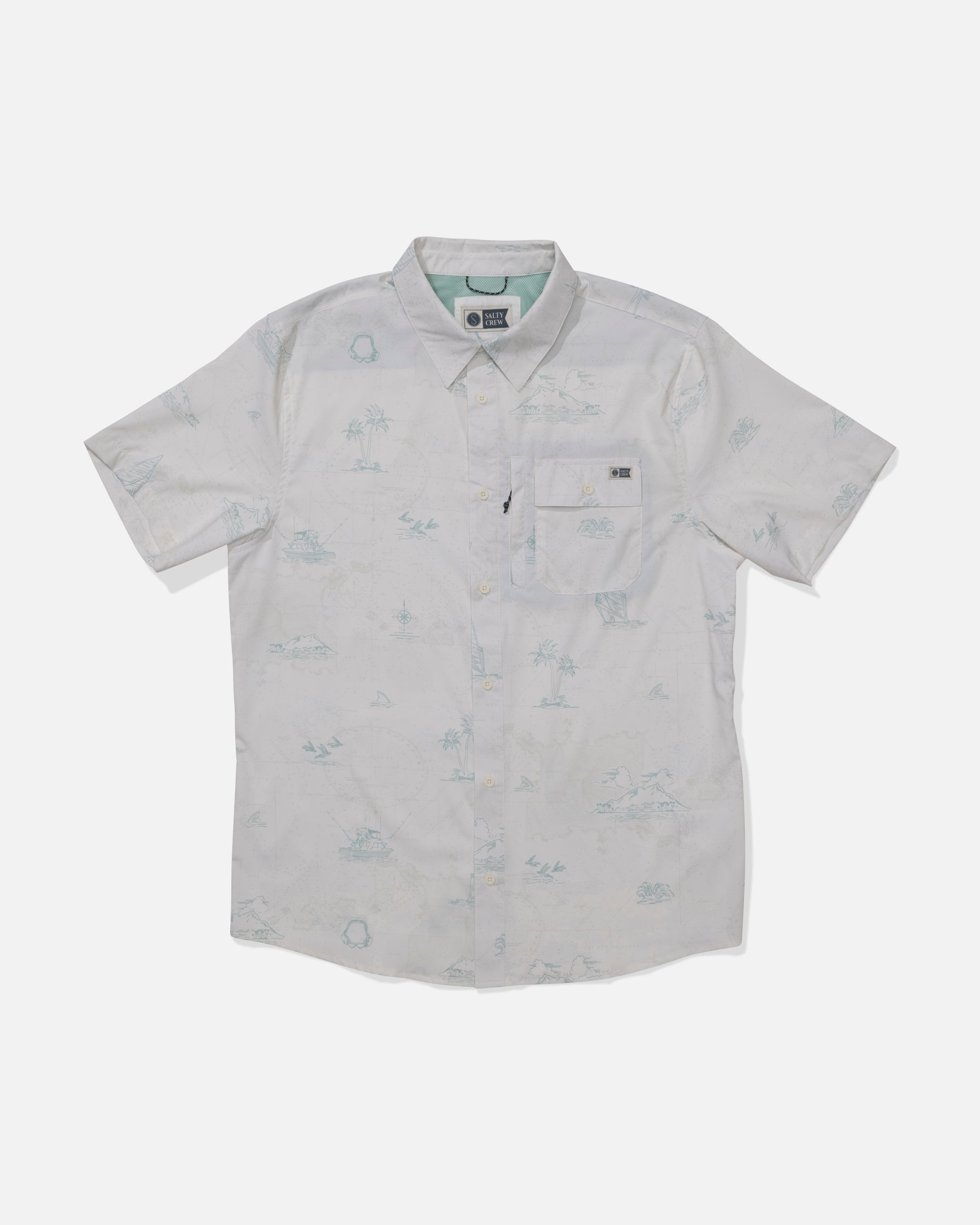 Salty Crew FLAGSHIP UV BUTTON UP
