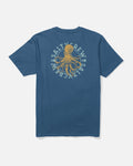 Salty Crew TENTACLES CREW TEE - Cast Blue