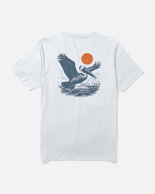 Salty Crew PELI SS TEE - White