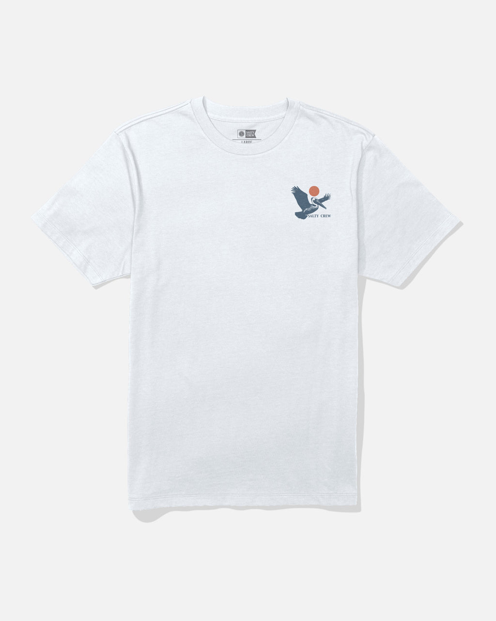 Salty Crew PELI SS TEE - White