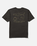 Salty Crew GREAT WHT CLASSIC SS TEE - BLACK
