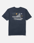 Salty Crew ON BOARD CLASSIC SS TEE - Navy