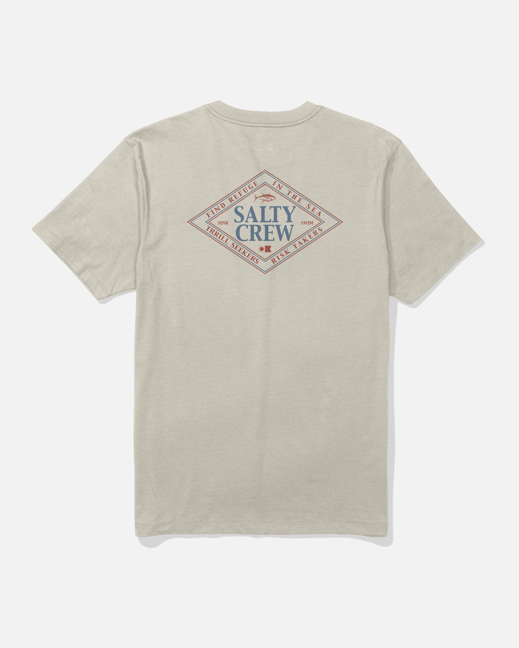 Salty Crew ICONIC SS TEE - Bone