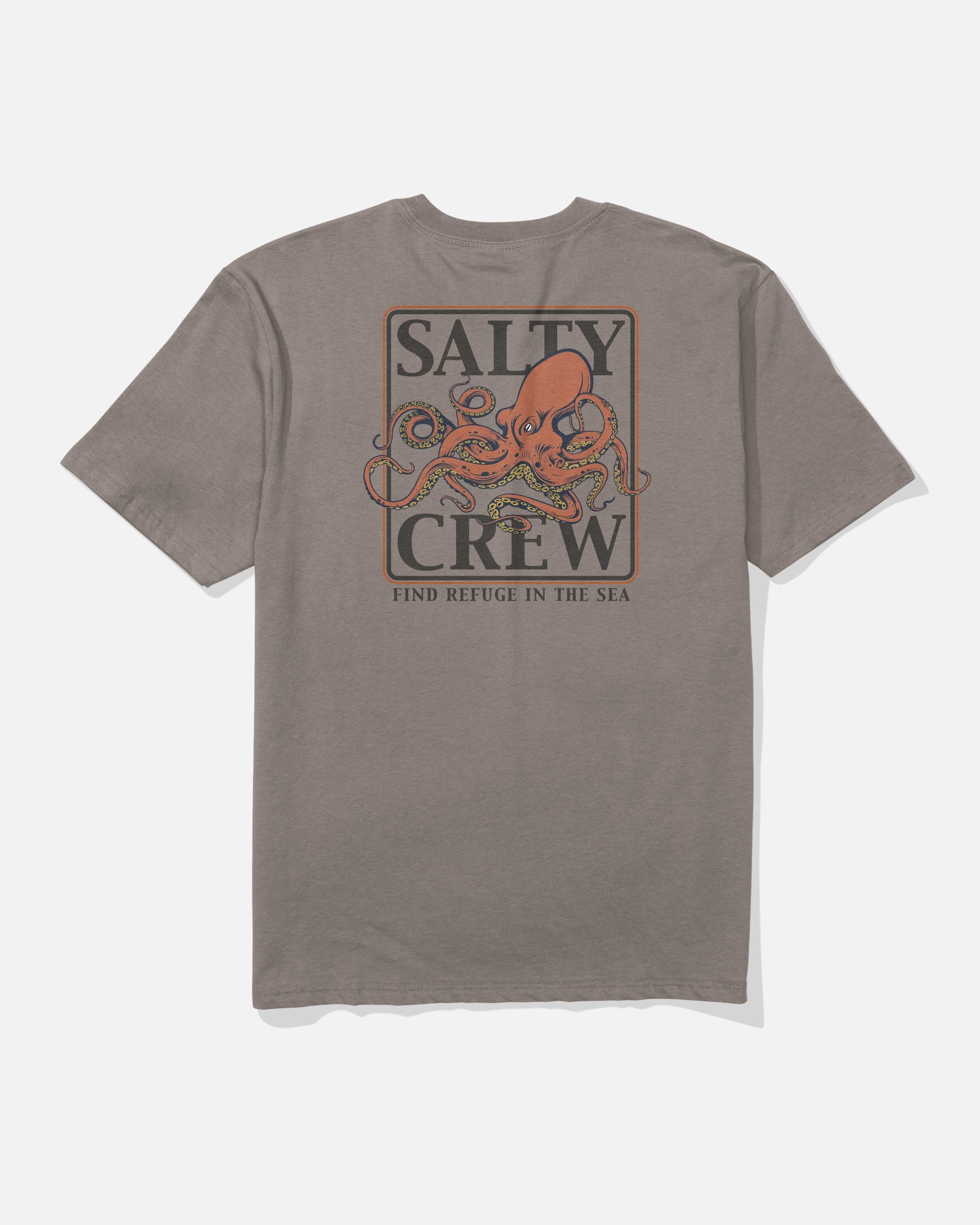 Salty Crew INK SLINGER ORIGINAL TEE - Cinder