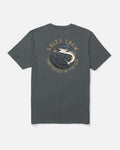 Salty Crew SCHOOLED SS TEE - Charcoal