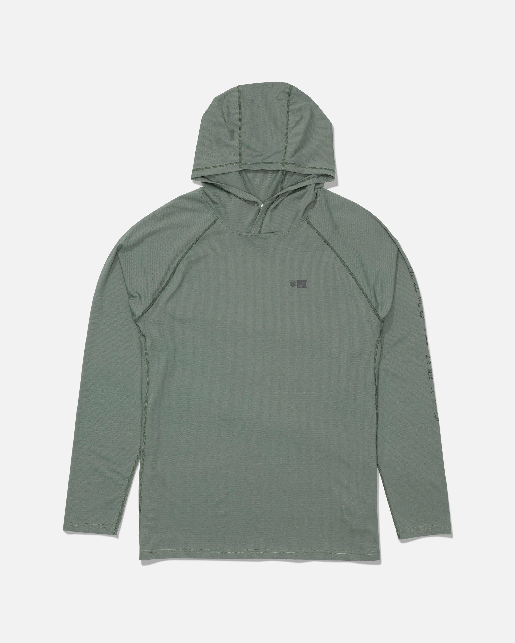 Salty Crew APEX PERFORATED SUNSHIRT - Agave
