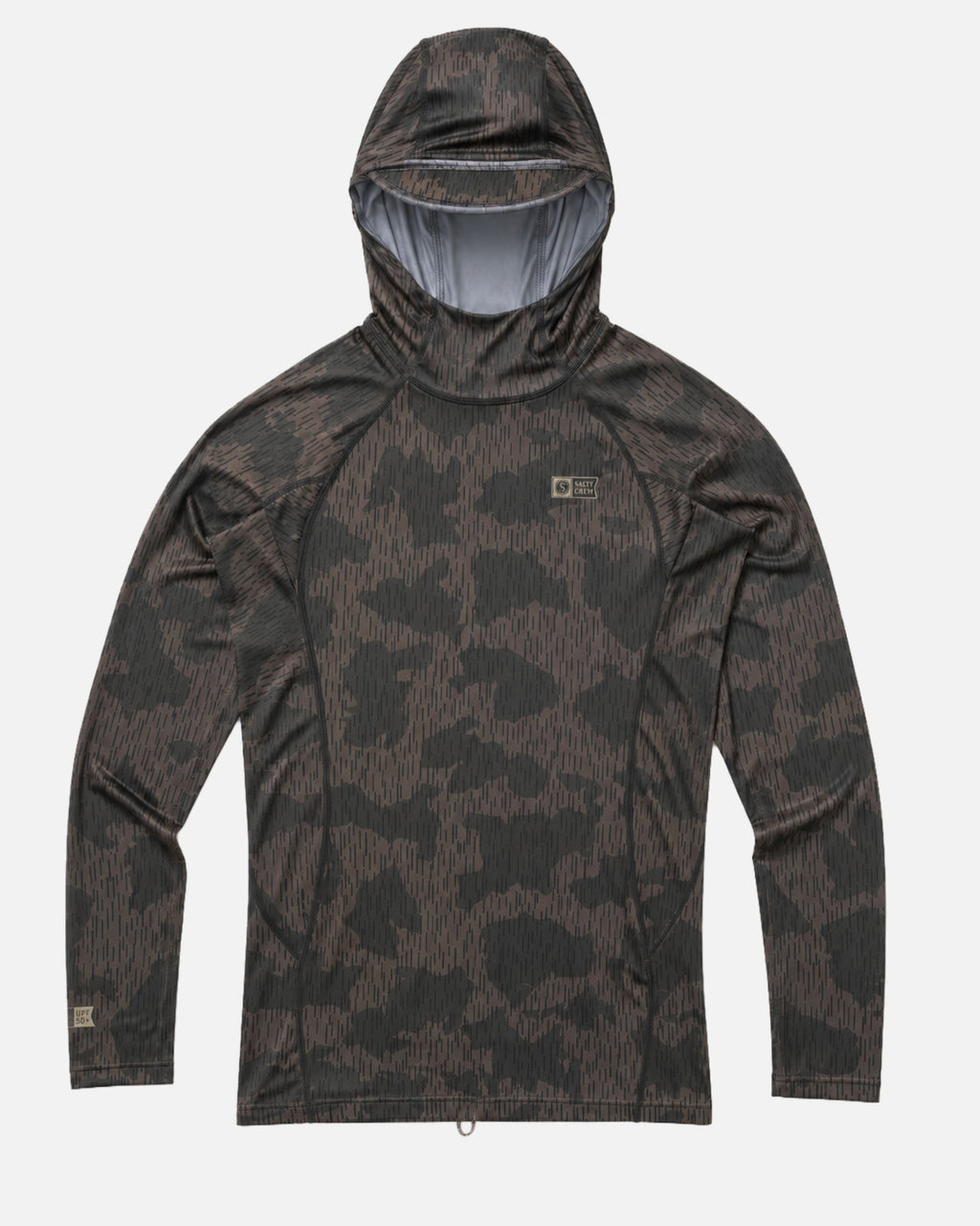 Salty Crew APEX HOOD SURF RASHGUARD - Recon Camo