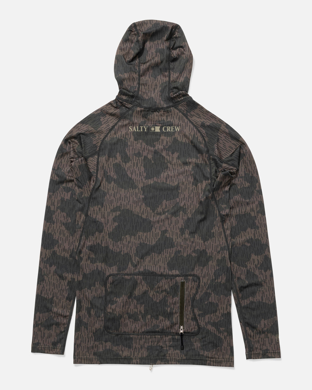 Salty Crew APEX HOOD SURF RASHGUARD - Recon Camo