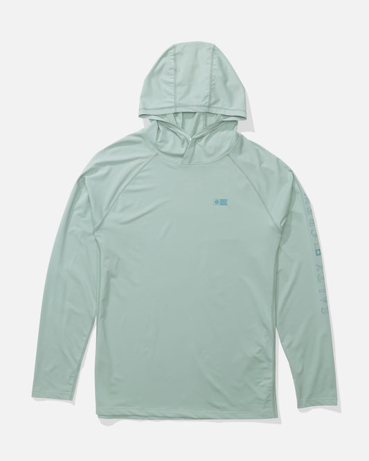 Salty Crew APEX PERFORATED SUNSHIRT - Jade