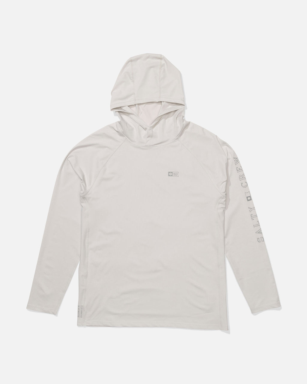 Salty Crew APEX PERFORATED SUNSHIRT - Light Grey