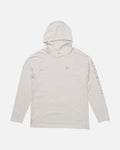 Salty Crew APEX PERFORATED SUNSHIRT - Light Grey