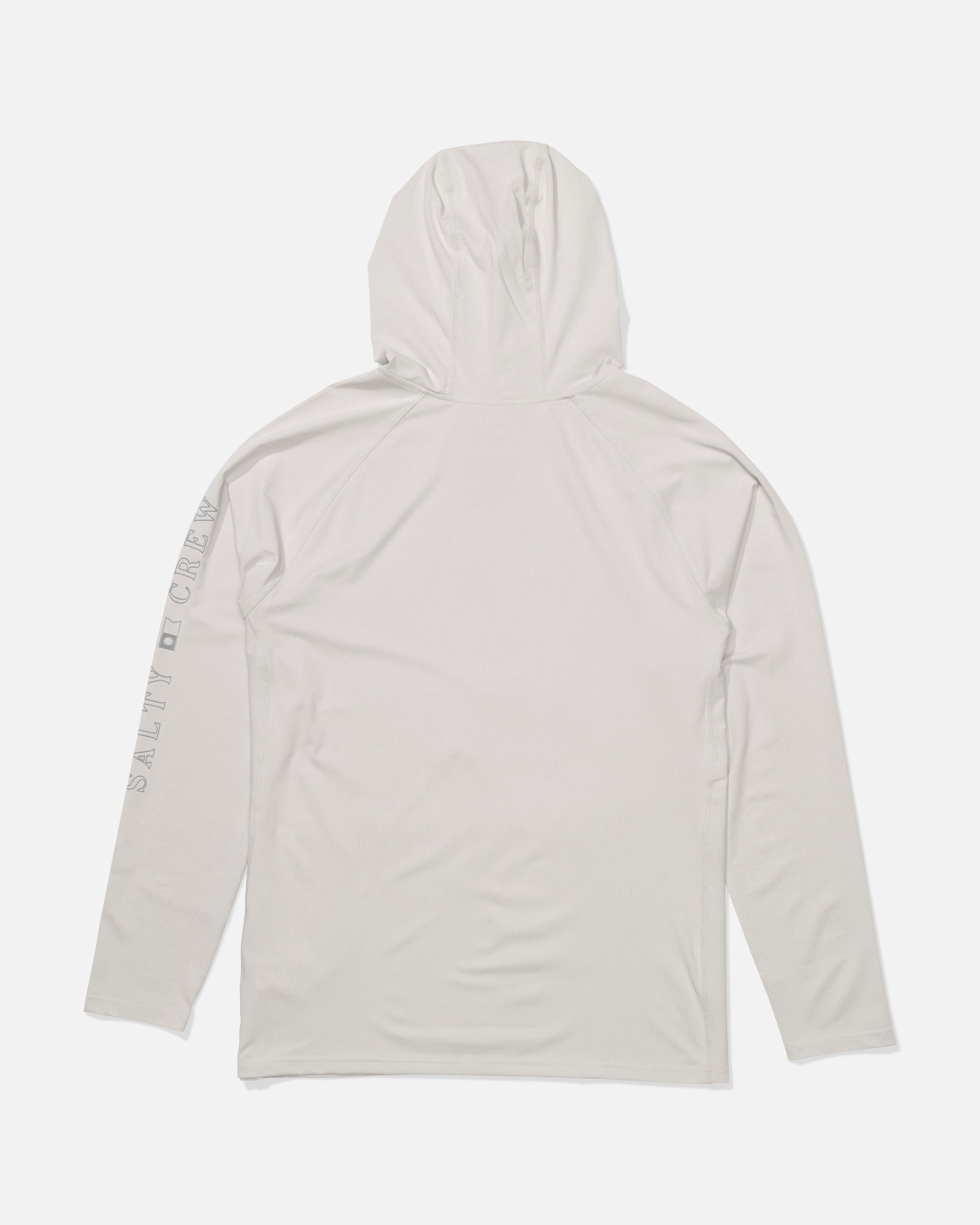 Salty Crew APEX PERFORATED SUNSHIRT - Light Grey
