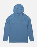 Salty Crew APEX PERFORATED SUNSHIRT - Captains Blue