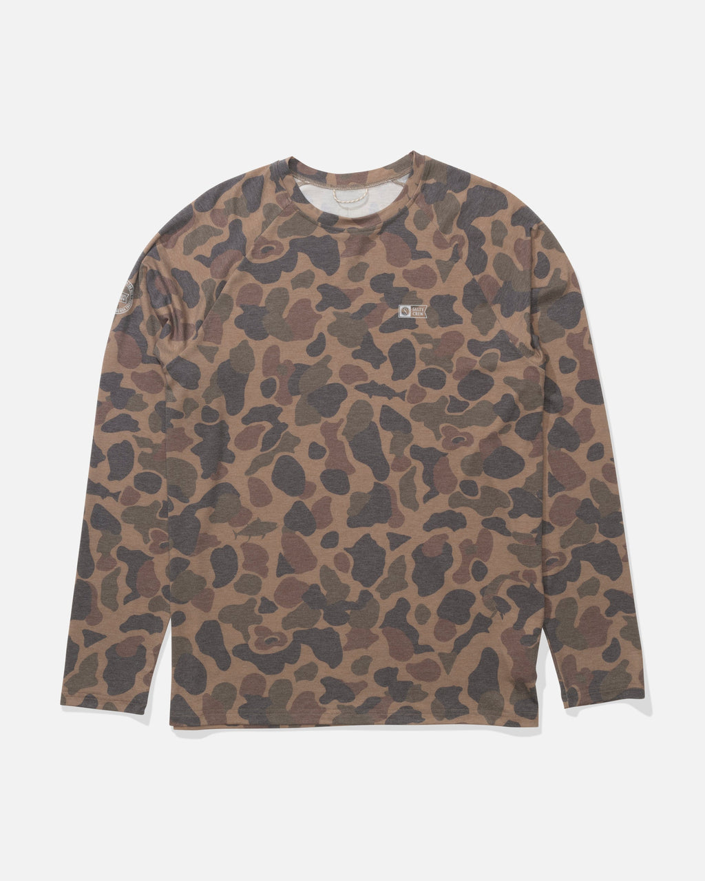 Salty Crew MARINER LITE UV LS - Tan Camo