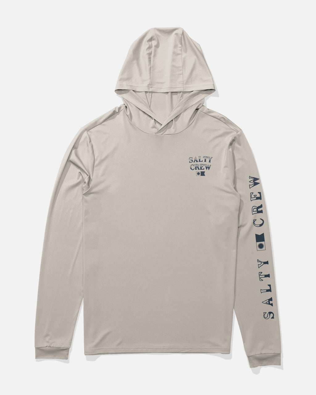 Salty Crew ON BOARD HOOD SUNSHIRT - Natural