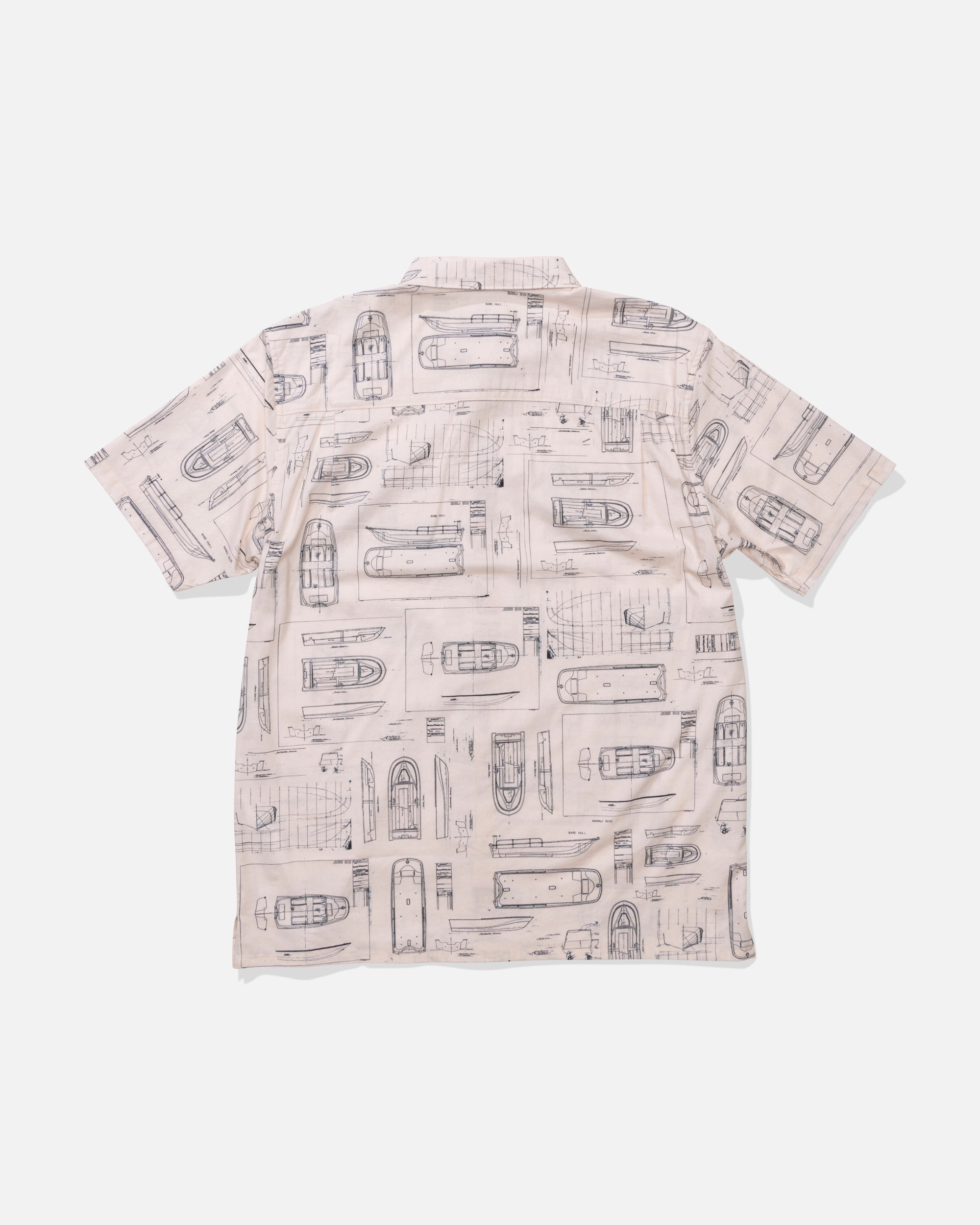 Salty Crew WHALER SS BUTTON UP - Bone