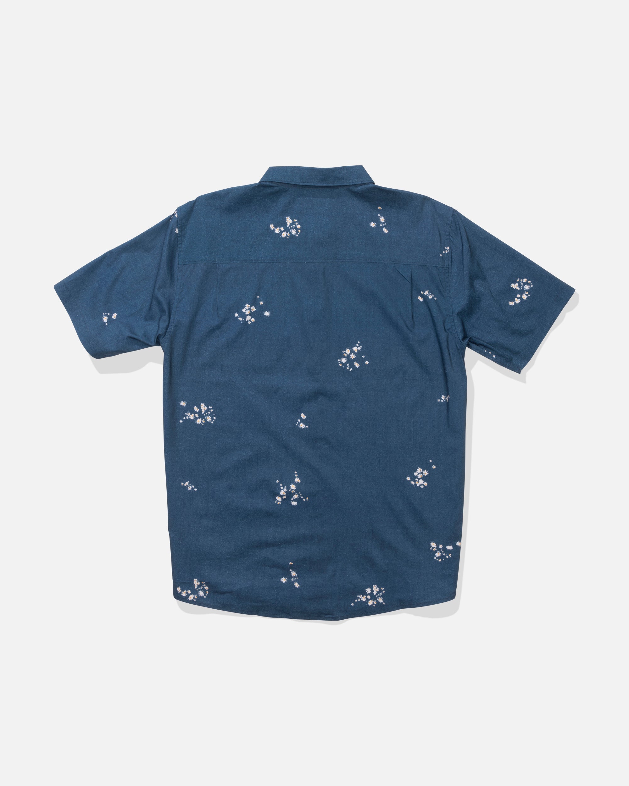 Salty Crew CREW SS BUTTON UP - Mid Blue