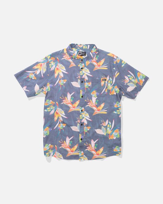 Salty Crew CREW SS BUTTON UP - Dark Shadow