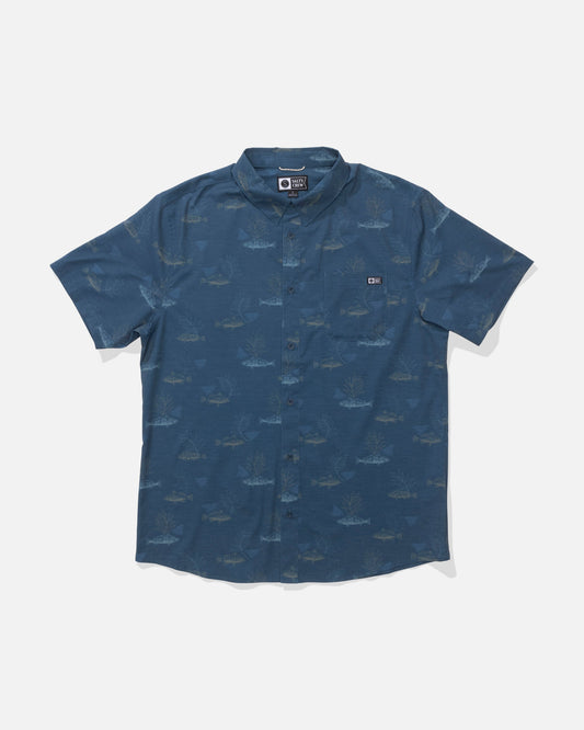 Salty Crew BREEZER PERF BUTTON UP - Navy