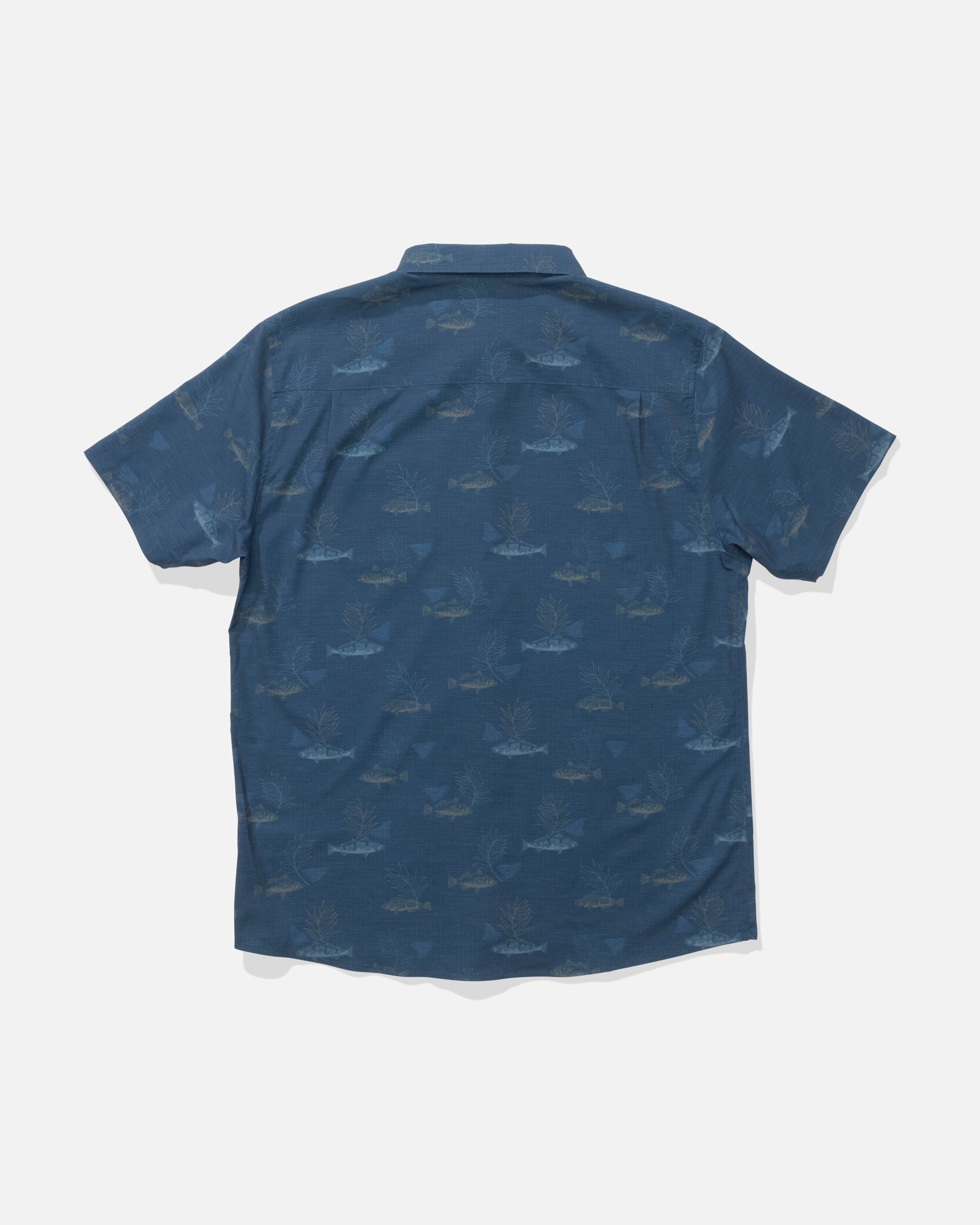 Salty Crew BREEZER PERF BUTTON UP - Navy