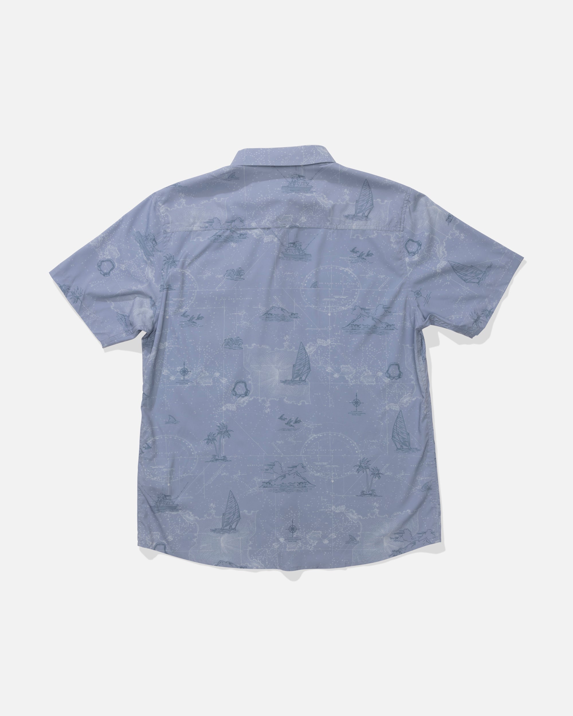 Salty Crew FLAGSHIP UV BUTTON UP - Tradewinds