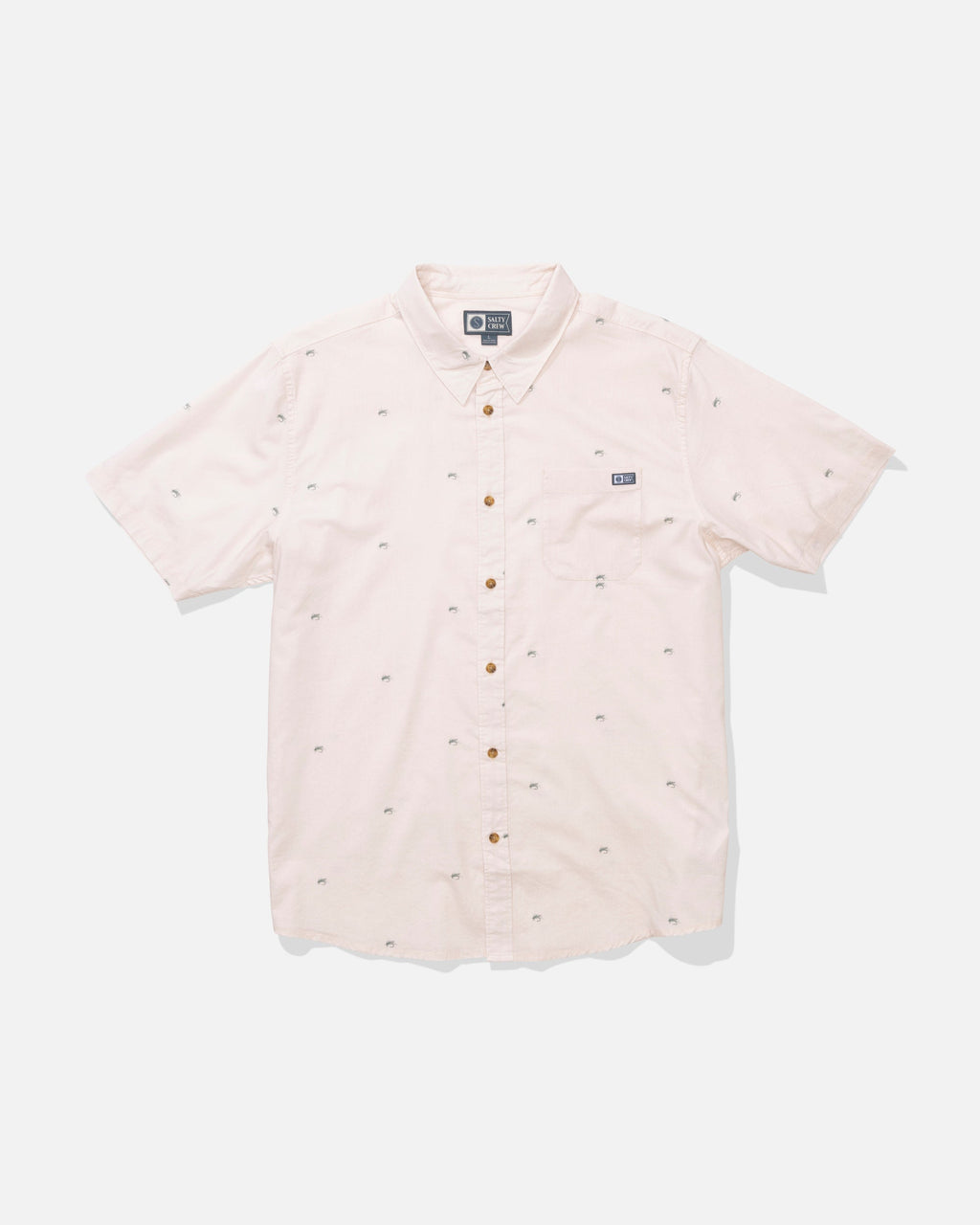 Salty Crew CREW SS BUTTON UP - Natural