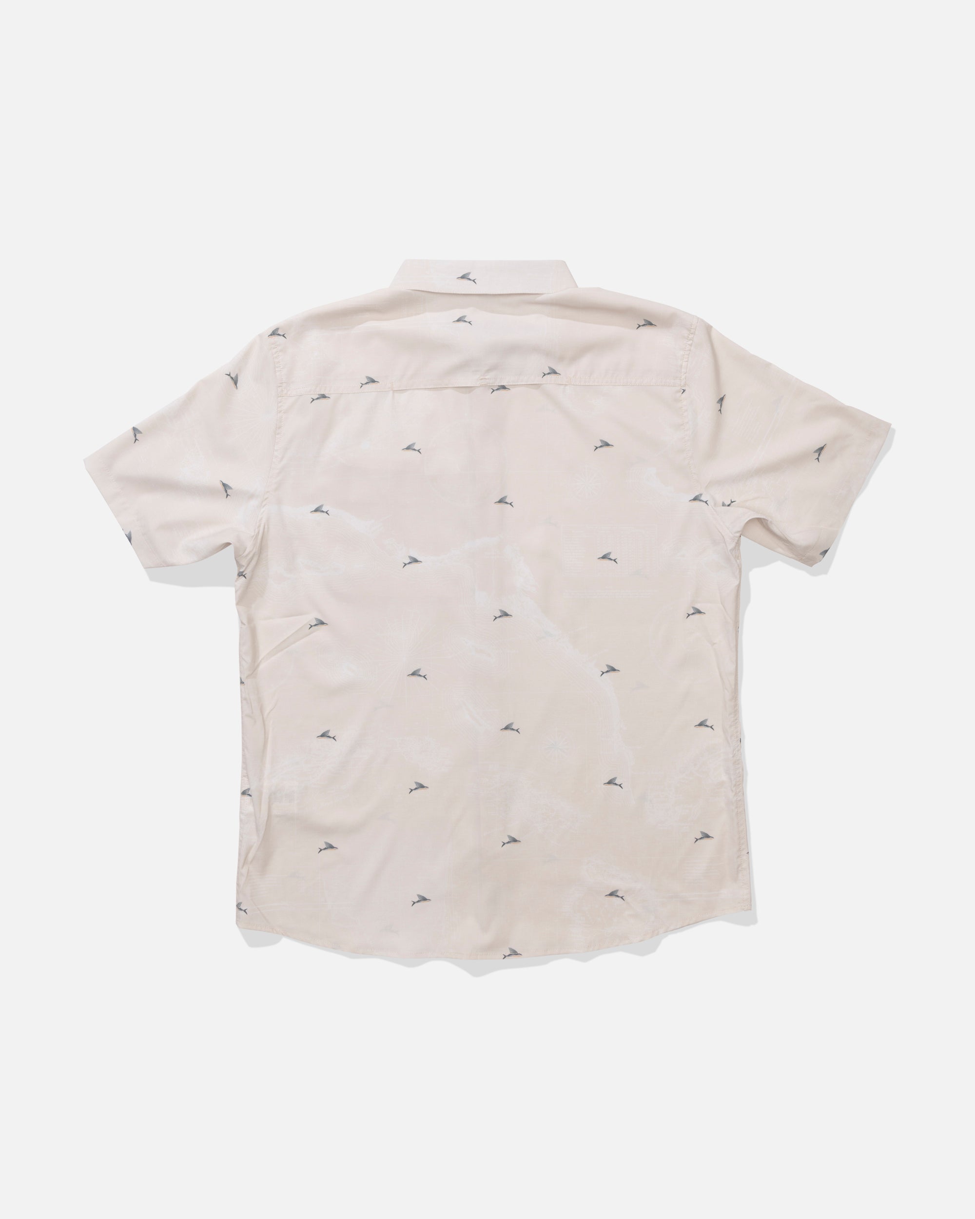 Salty Crew FLAGSHIP UV BUTTON UP - Natural