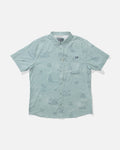 Salty Crew FLAGSHIP UV BUTTON UP - Jade