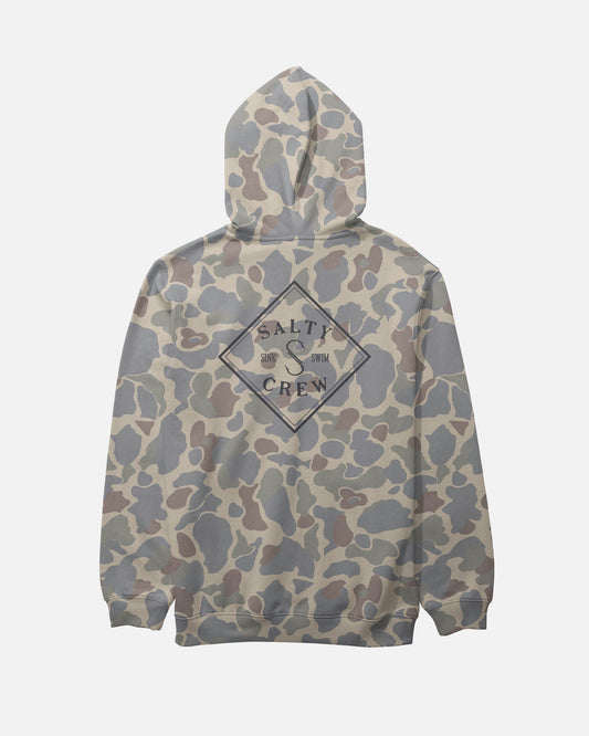 Salty Crew TIPPET RANGER HOOD FLEECE - Sand Camo