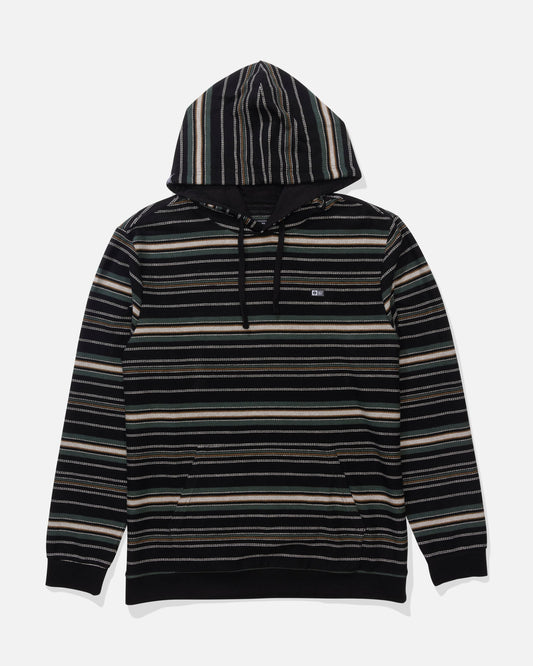 Salty Crew CREWSER FLEECE HOOD - Pirate Black