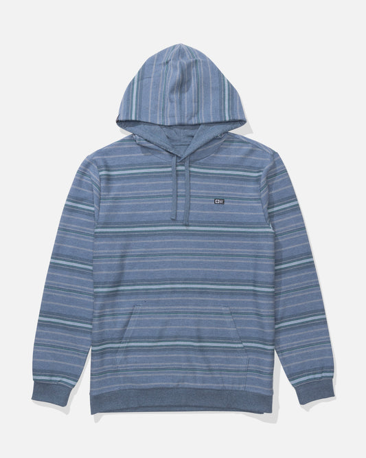 Salty Crew CREWSER FLEECE HOOD - Mid Blue