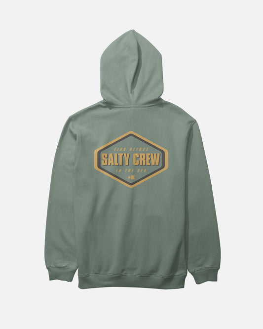 Salty Crew SHAPELY FLEECE - Laurel Wreath
