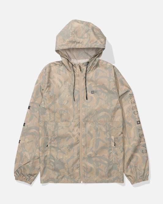 Salty Crew SURFACE WINDBREAKER JCKT - Light Camo