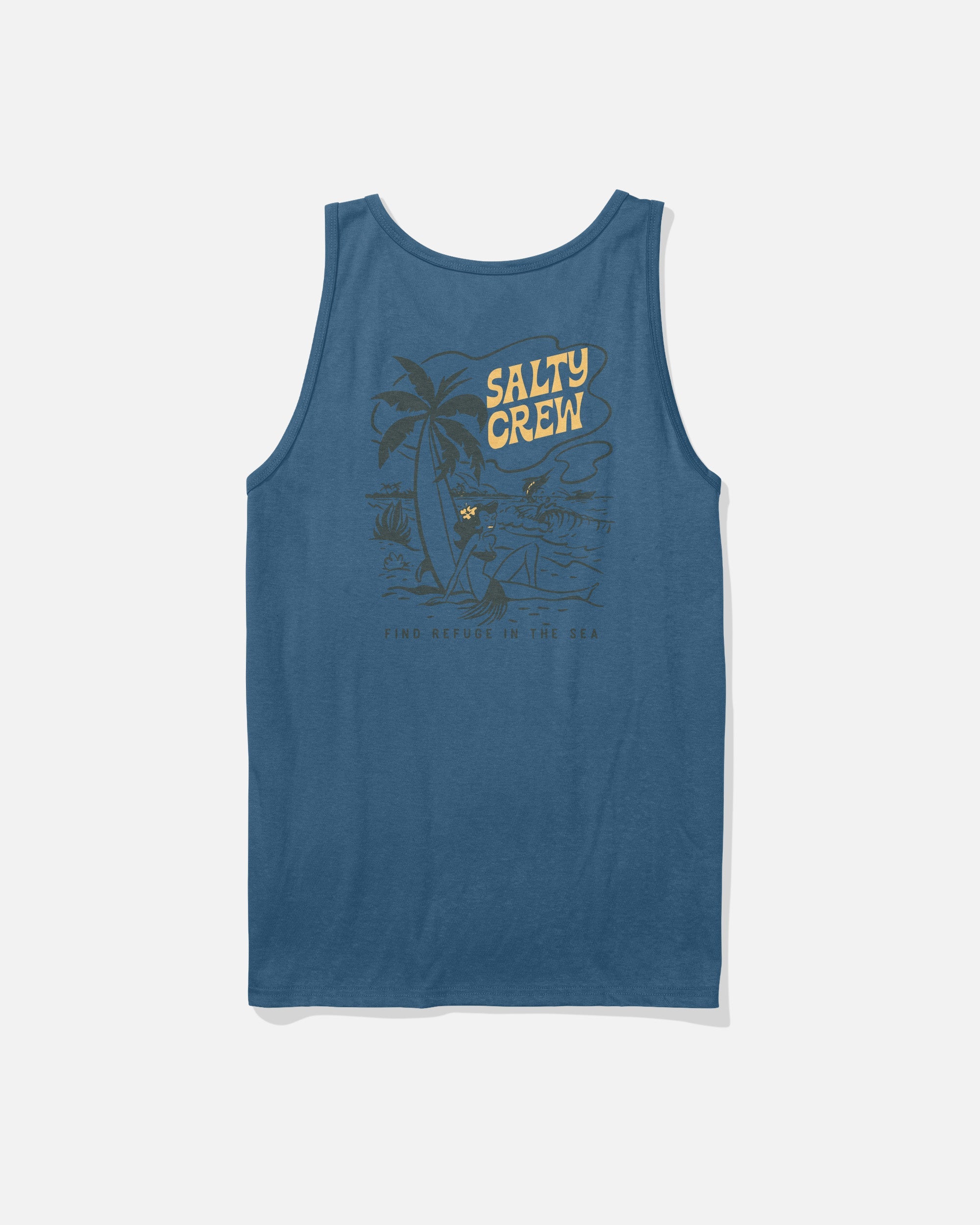 Salty Crew LOUNGE TANK - Slate