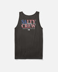 Salty Crew AMERICA OPTIC TANK - BLACK