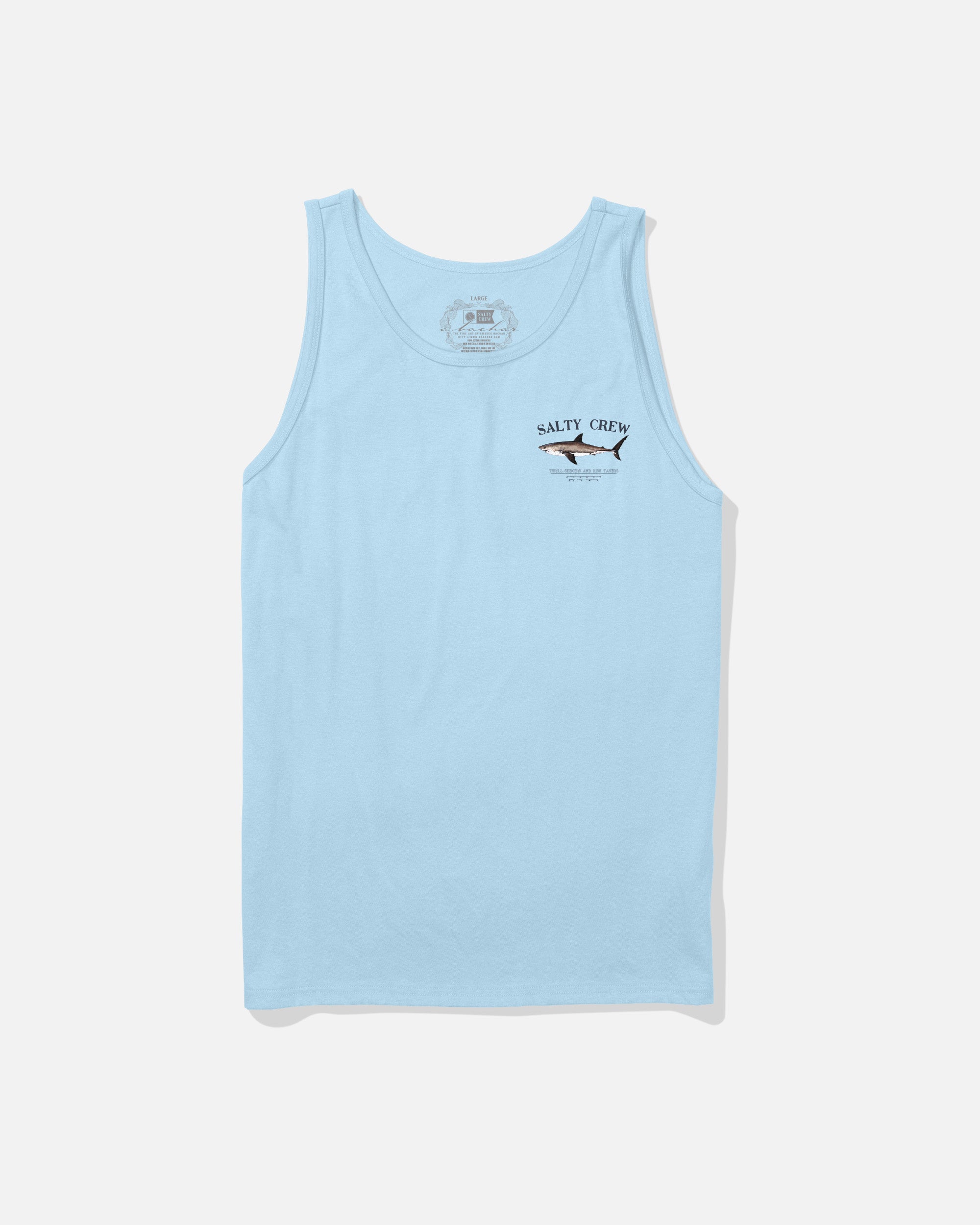 Salty Crew BRUCE TANK - Clear Sky