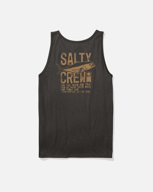 Salty Crew TRIED AND TRUE TANK - Black