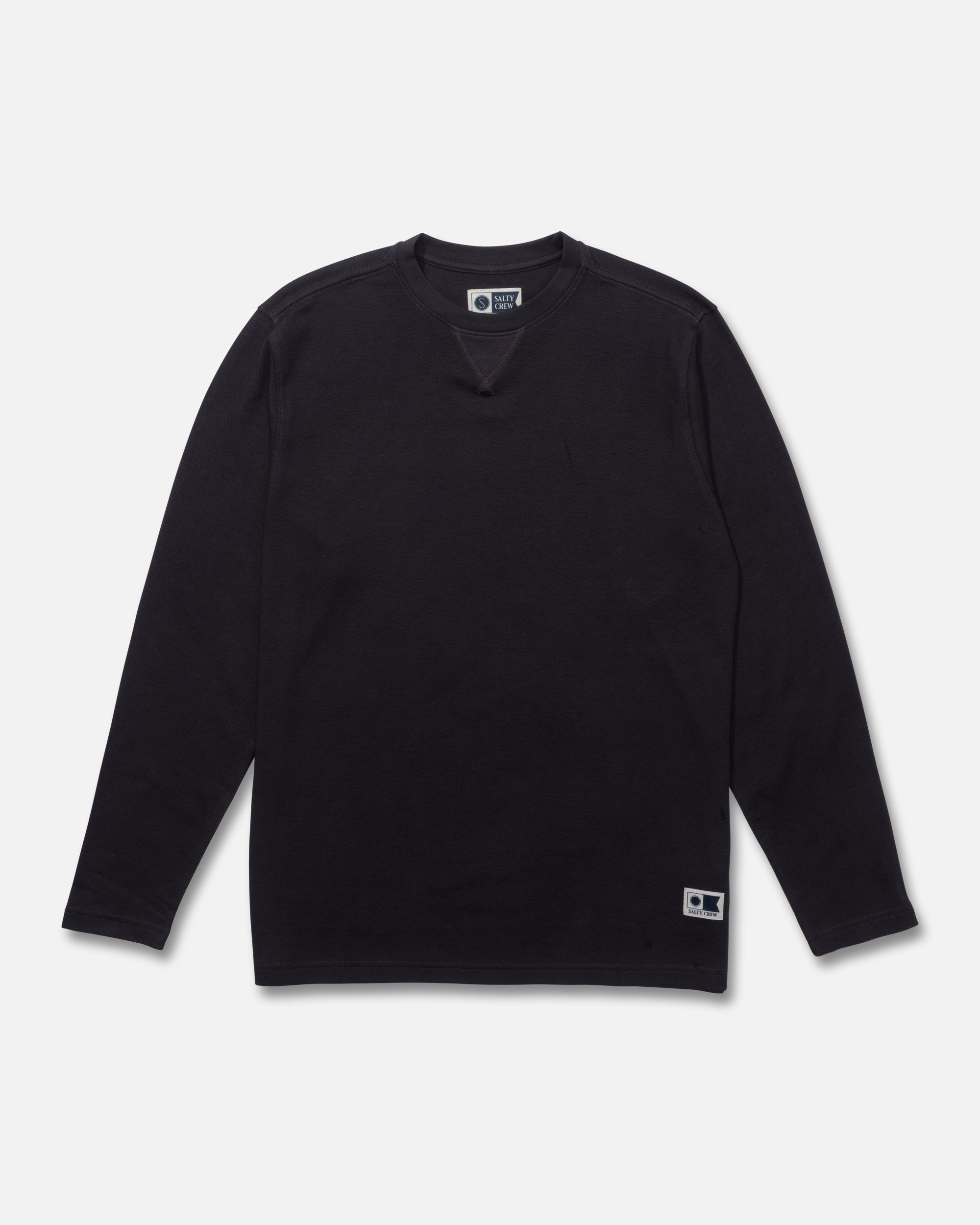 Salty Crew CAST OFF LS THERMAL - BLACK