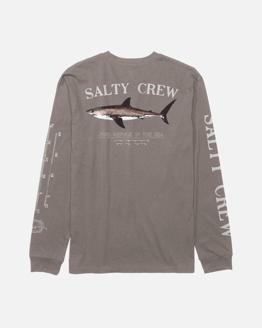 Salty Crew BRUCE LS TEE - Cinder