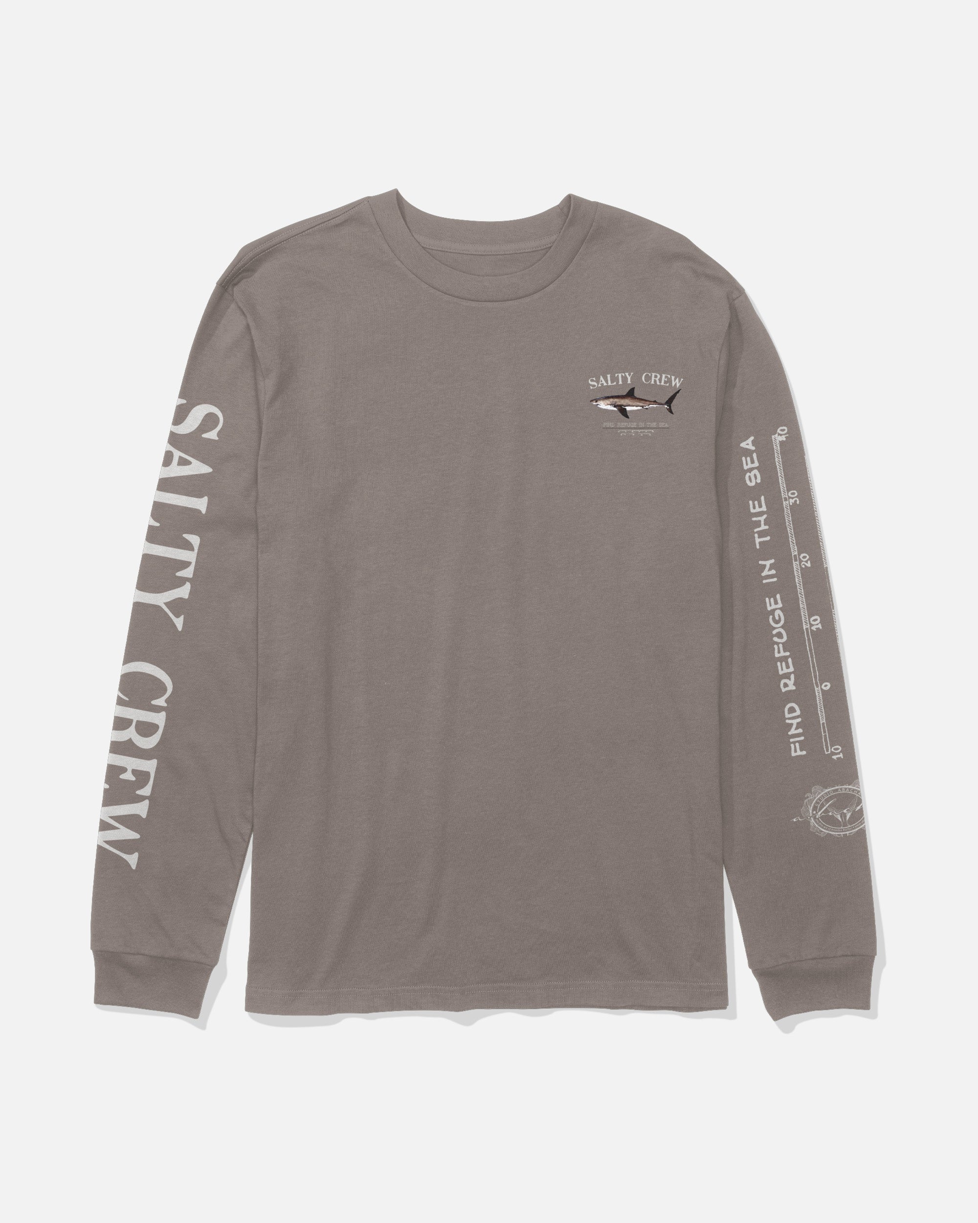 Salty Crew BRUCE LS TEE - Cinder