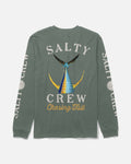 Salty Crew TAILED LS TEE - Laurel Wreath
