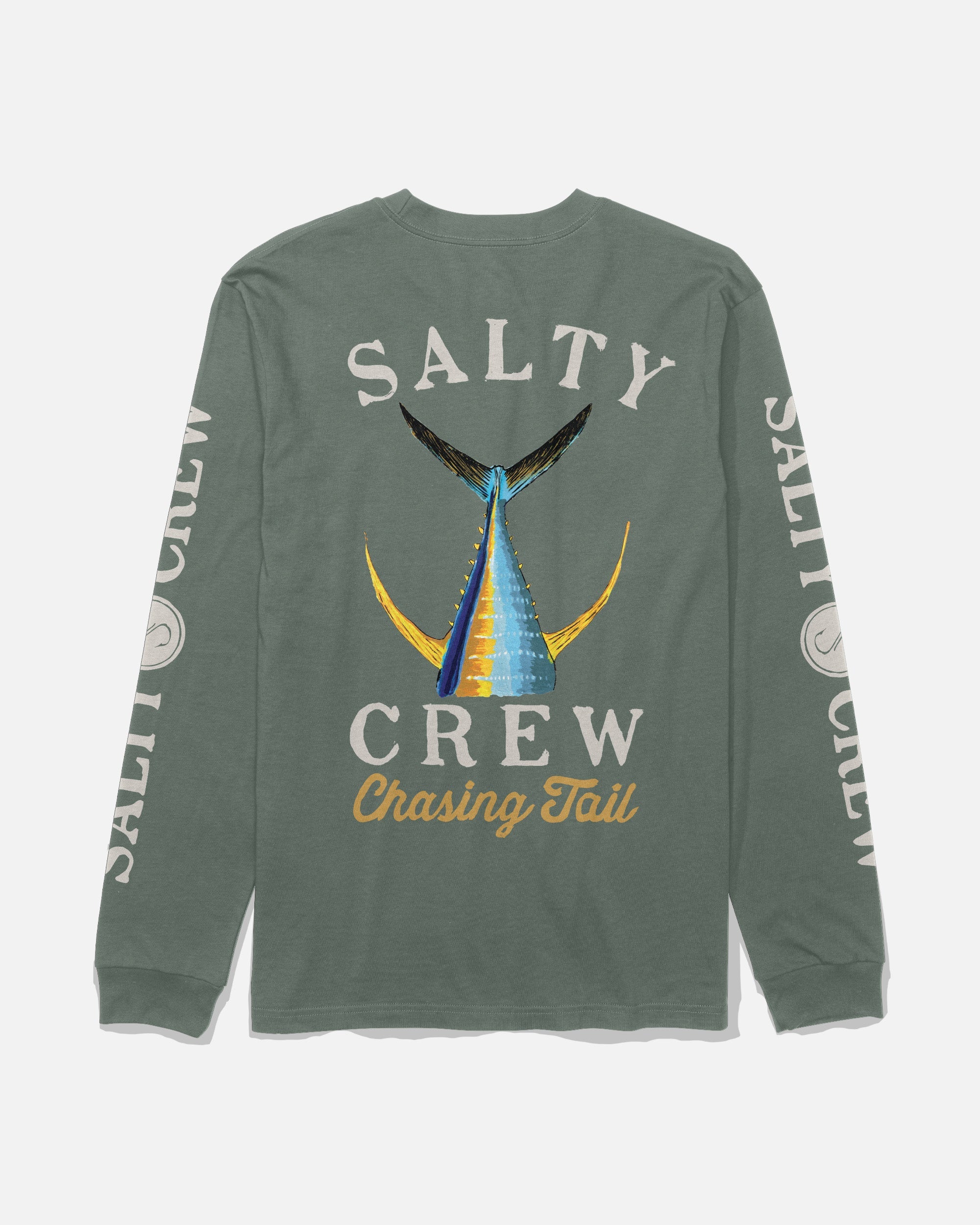 Salty Crew TAILED LS TEE - Laurel Wreath